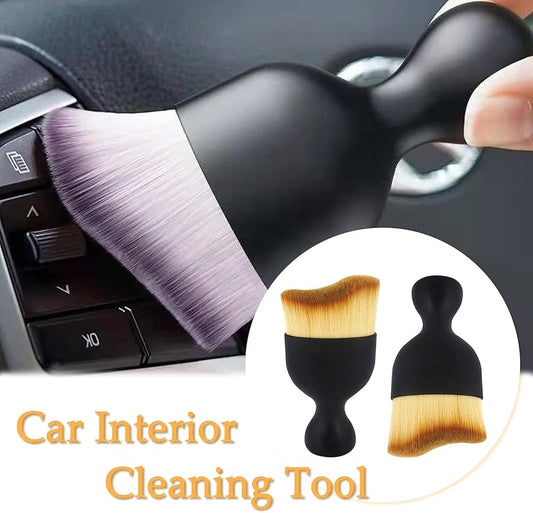 Car Interior Cleaning & Multifunctiona Soft Hair Brush