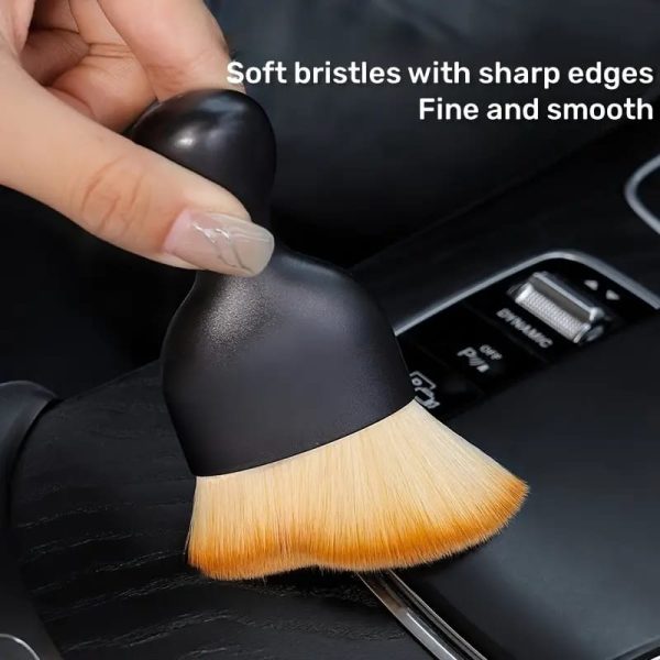 Car Interior Cleaning & Multifunctiona Soft Hair Brush